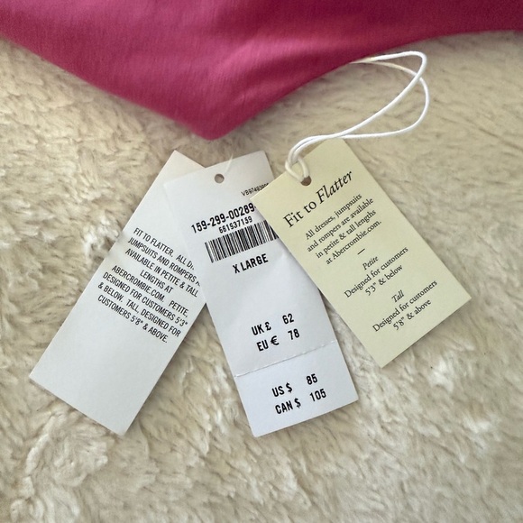 Abercrombie & Fitch Bra-Free Halter Midi Dress - Picture 4 of 5